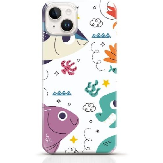 Fish iPhone 15 case Style 24