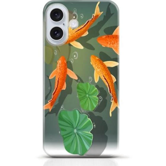 Fish iPhone 16 case Style 9
