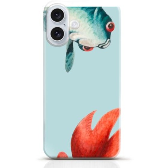 Fish iPhone 16 Plus case Style 11