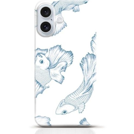 Fish iPhone 16 Plus case Style 25