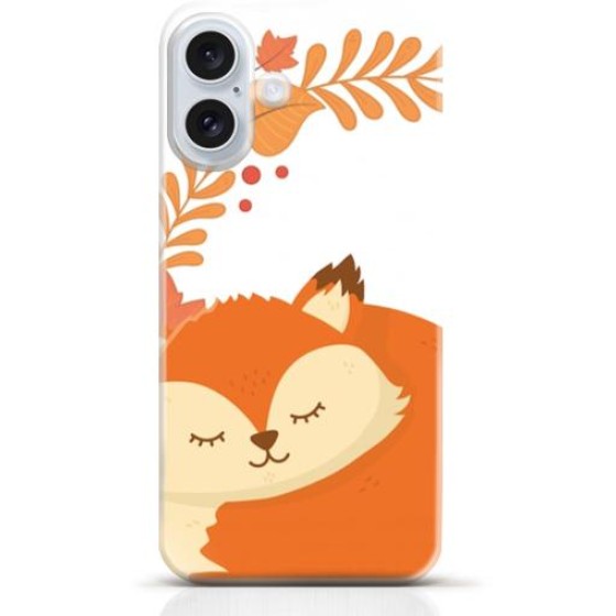 Fox iPhone 16 Plus case Style 15