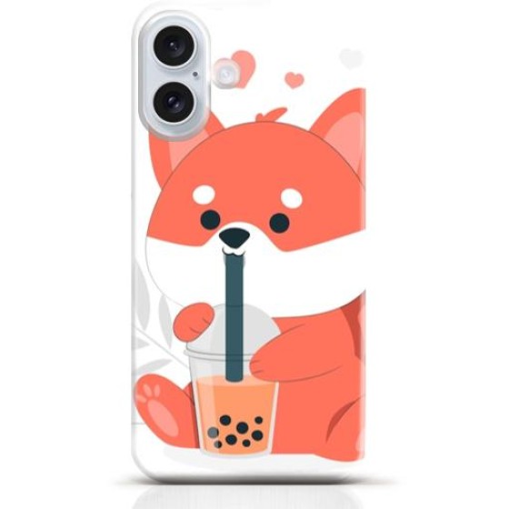 Fox iPhone 16 Plus case Style 2