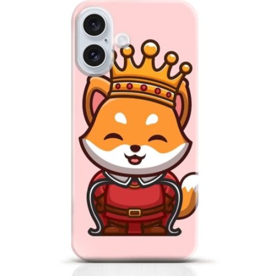 Fox iPhone 16 Plus case Style 20
