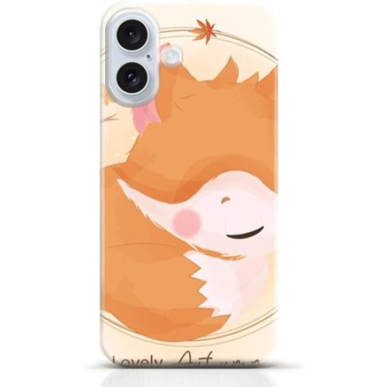 Fox iPhone 16 Plus case Style 4
