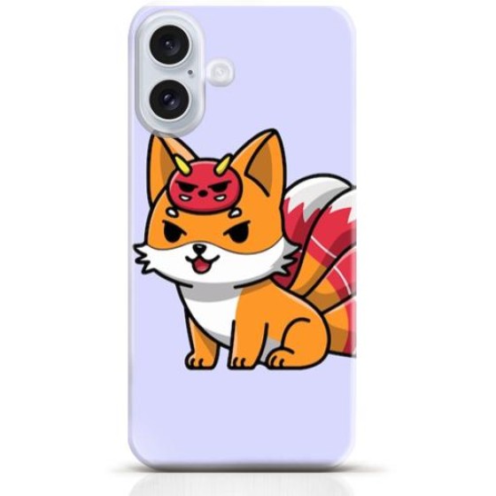 Fox iPhone 16 Plus case Style 8