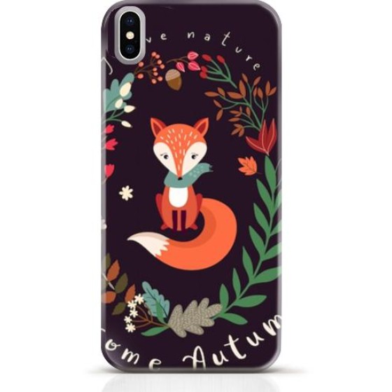 Fox iPhone XS case Style 5