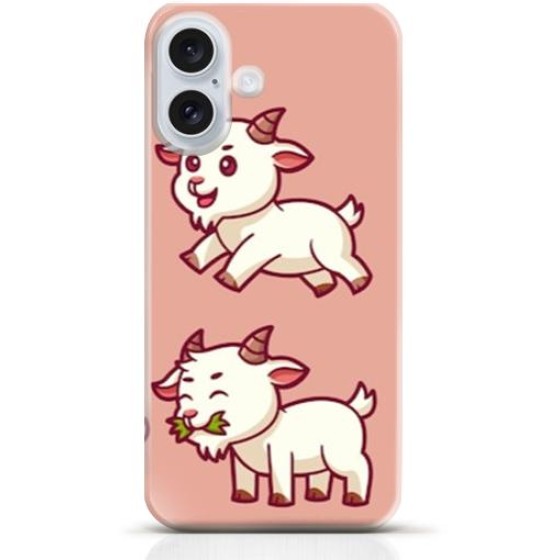 Goat iPhone 16 Plus case Style 16