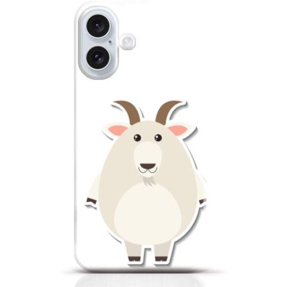 Goat iPhone 16 Plus case Style 5