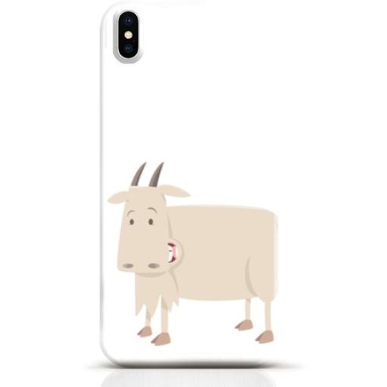 Goat iPhone XS case Style 1