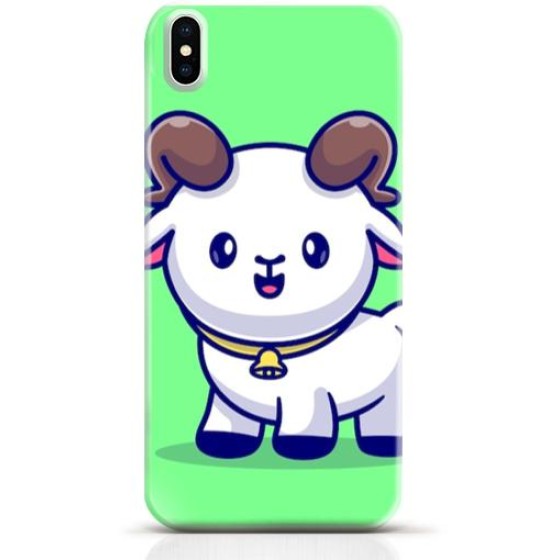 Goat iPhone XS case Style 18