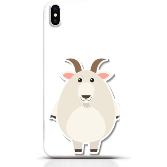 Goat iPhone XS case Style 5