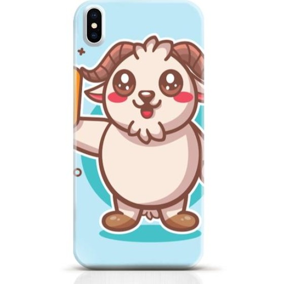 Goat iPhone XS Max case Style 15