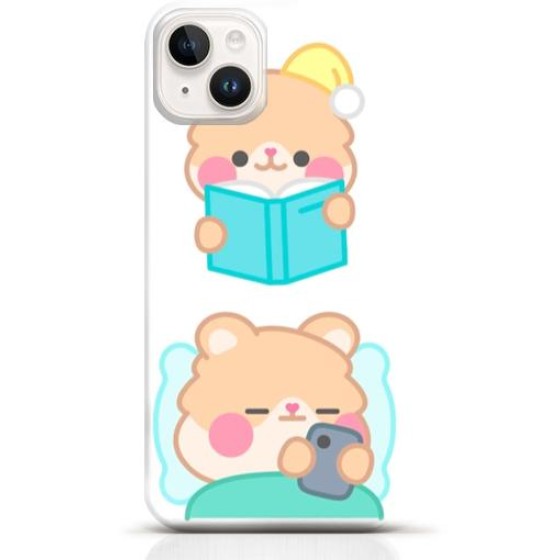 Hamster iPhone 14 case Style 6