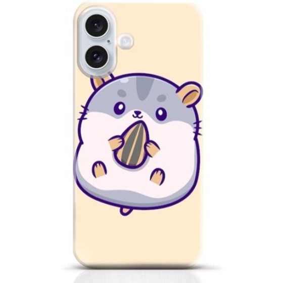 Hamster iPhone 16 case Style 25