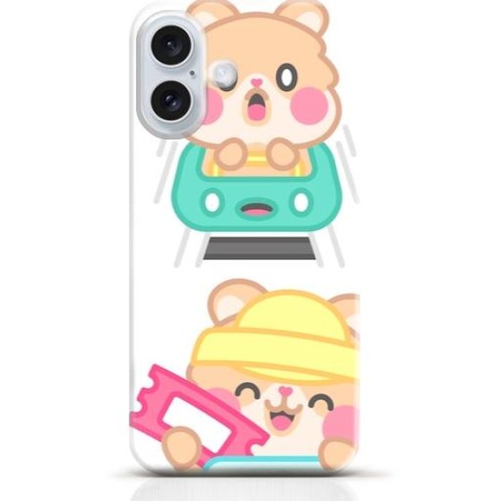 Hamster iPhone 16 Plus case Style 3
