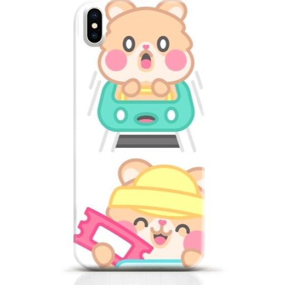 Hamster iPhone X case Style 3