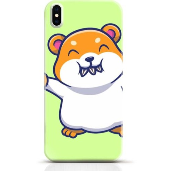Hamster iPhone XS case Style 24