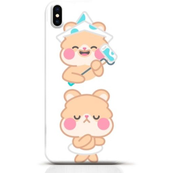 Hamster iPhone XS case Style 4