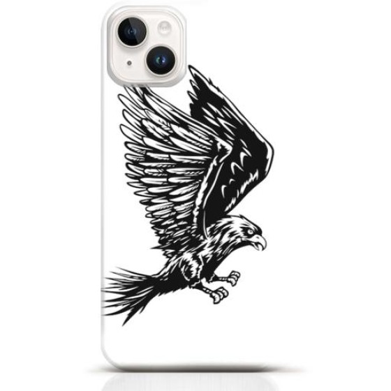 Hawk iPhone 14 Plus case Style 1