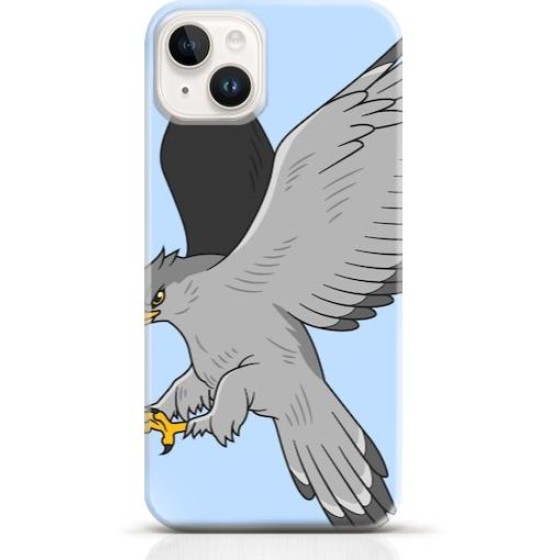 Hawk iPhone 14 Plus case Style 18