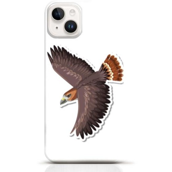 Hawk iPhone 15 Plus case Style 5
