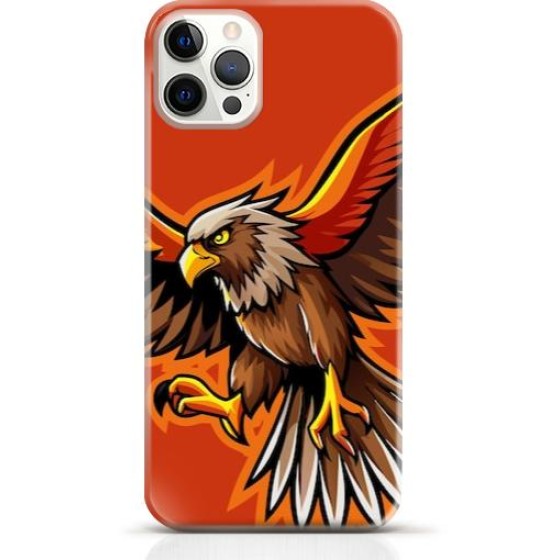 Hawk iPhone 15 Pro case Style 15
