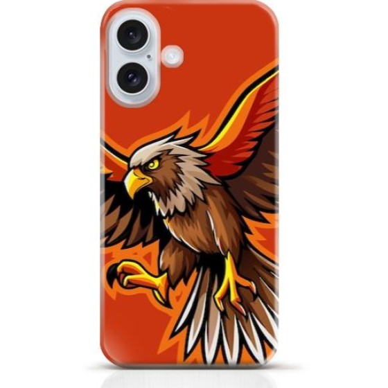 Hawk iPhone 16 case Style 15