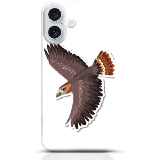 Hawk iPhone 16 case Style 5