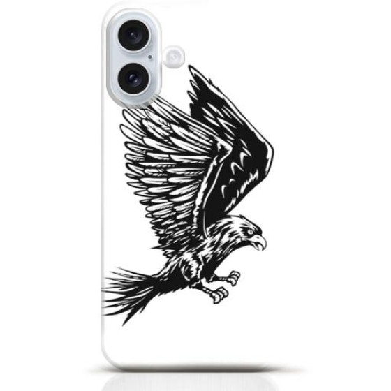 Hawk iPhone 16 Plus case Style 1