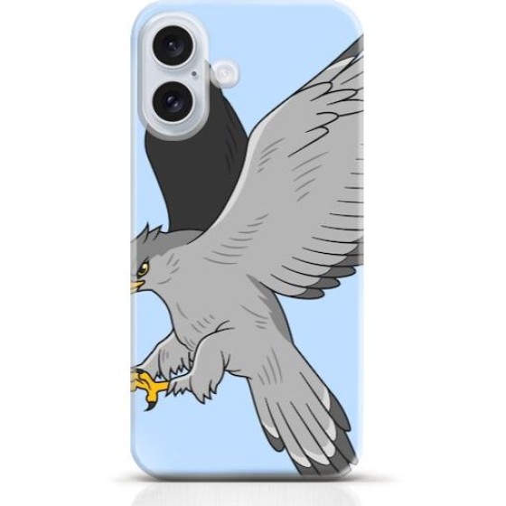 Hawk iPhone 16 Plus case Style 18