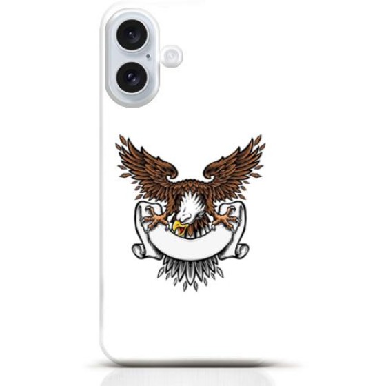 Hawk iPhone 16 Plus case Style 7