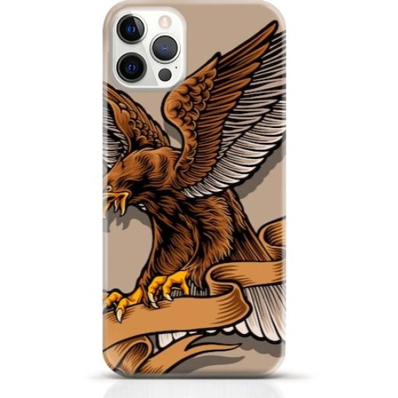 Hawk iPhone 16 Pro case Style 16