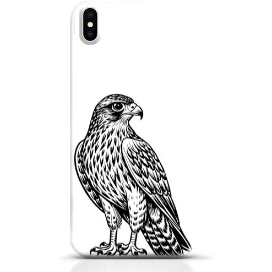 Hawk iPhone XS case Style 3