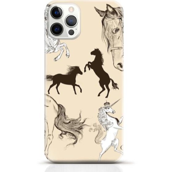 Horse iPhone 12 Pro max case Style 22