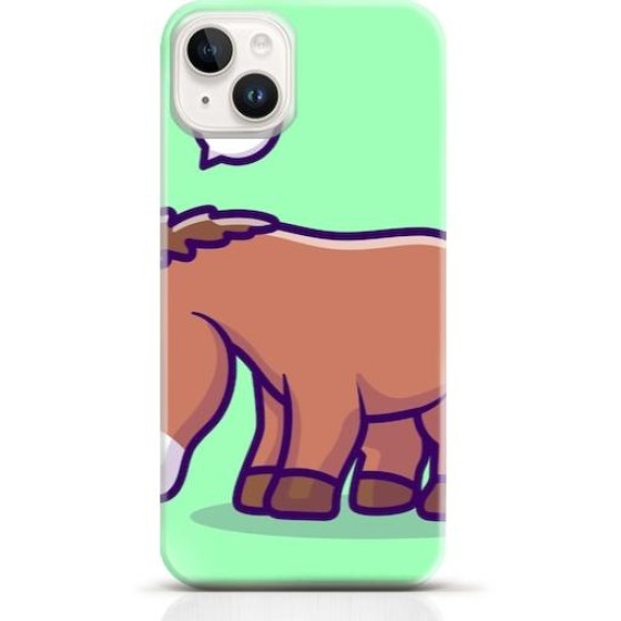 Horse iPhone 14 Plus case Style 10