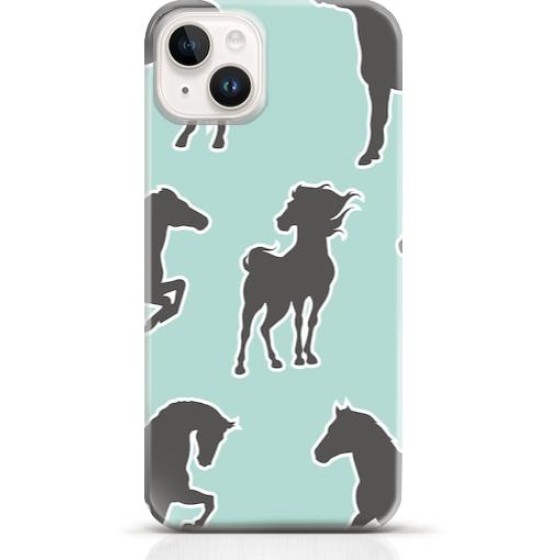 Horse iPhone 14 Plus case Style 19