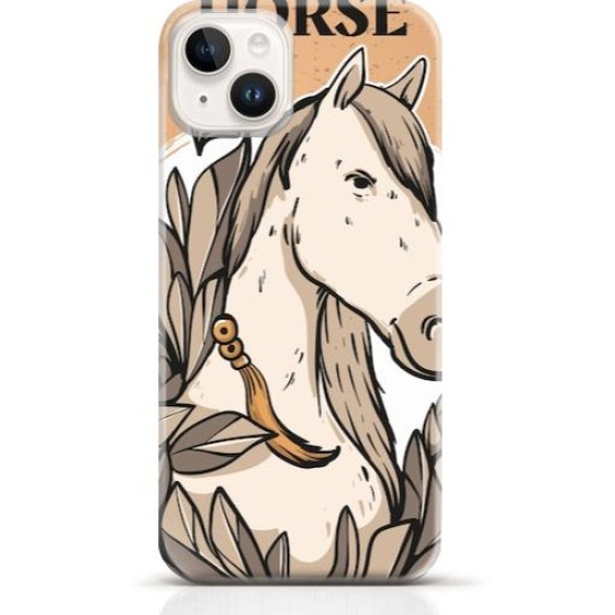 Horse iPhone 14 Plus case Style 21