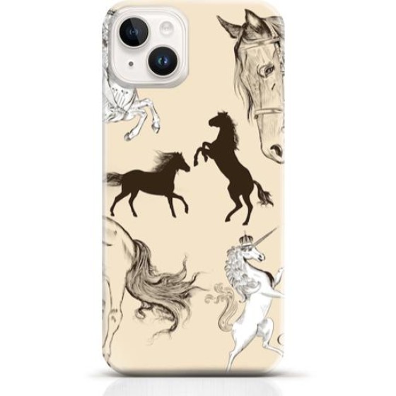 Horse iPhone 14 Plus case Style 22
