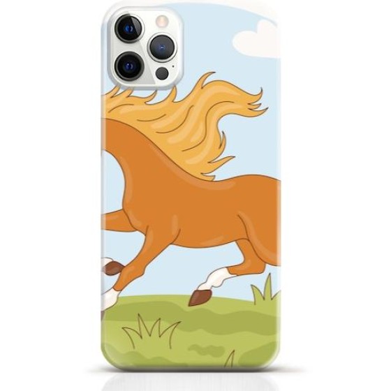 Horse iPhone 15 Pro case Style 20