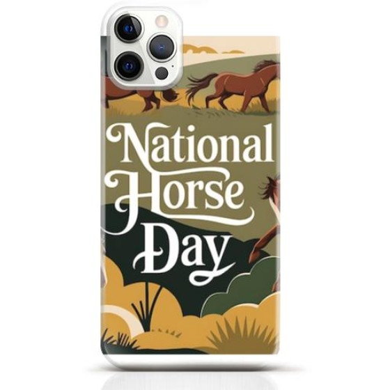 Horse iPhone 15 Pro Max case Style 14