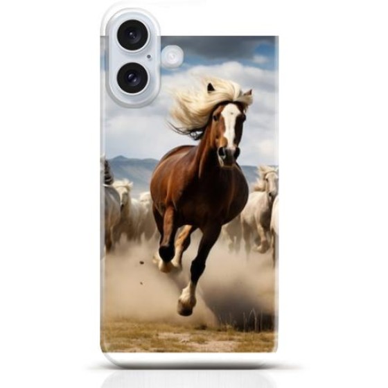 Horse iPhone 16 Plus case Style 1