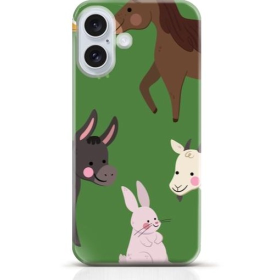 Horse iPhone 16 Plus case Style 17
