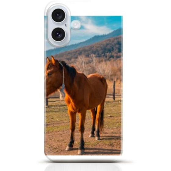 Horse iPhone 16 Plus case Style 6