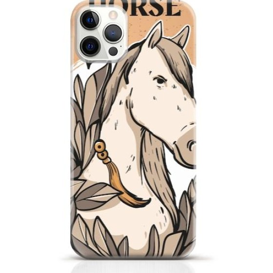 Horse iPhone 16 Pro case Style 21
