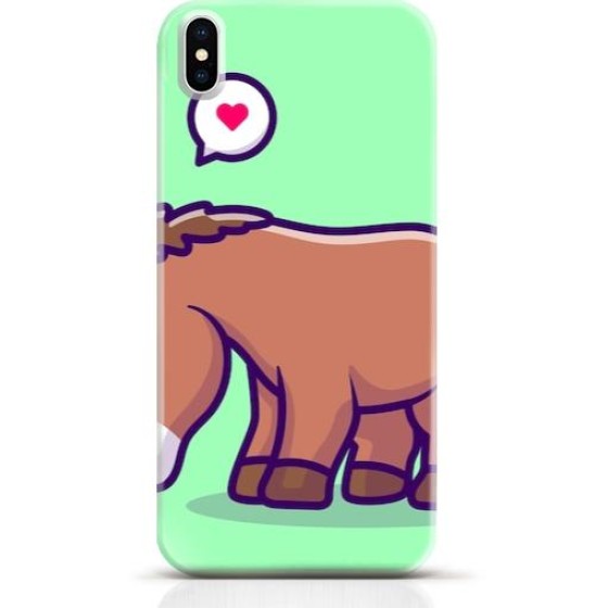 Horse iPhone XS case Style 10