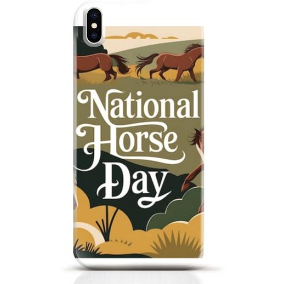 Horse iPhone XS Max case Style 14