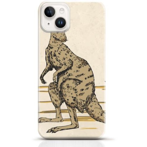 Kangaroo iPhone 14 case Style 24