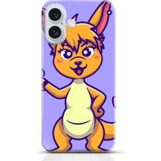 Kangaroo iPhone 16 case Style 17