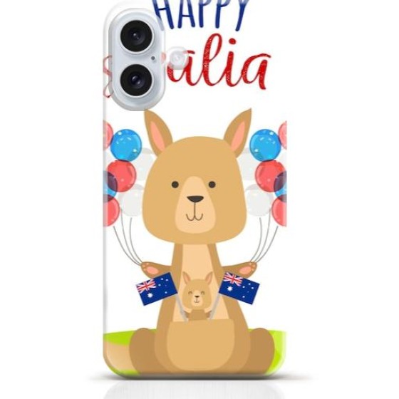 Kangaroo iPhone 16 case Style 18