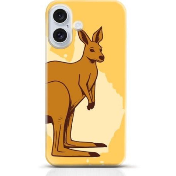 Kangaroo iPhone 16 case Style 23